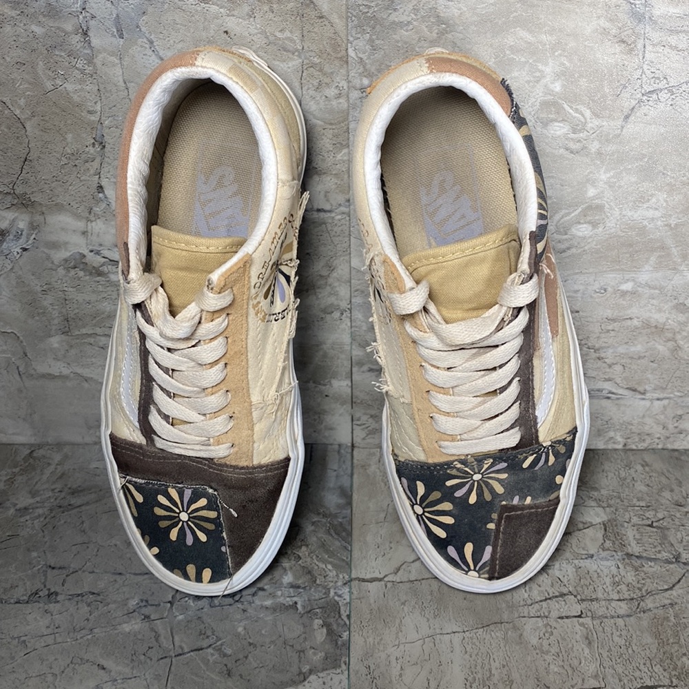 Vans Divine Energy Patchwork Old Skool Shoes - Si… - image 4